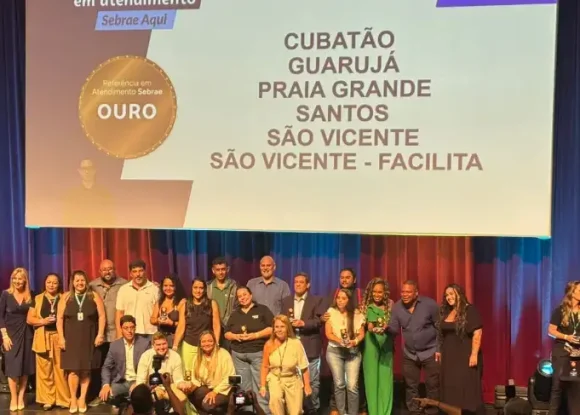 Sete unidades Sebrae Aqui da Baixada Santista recebem Selo de Referência em Atendimento | ASN São Paulo